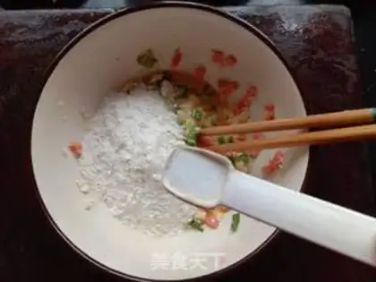 Make Egg tofu pie step 7