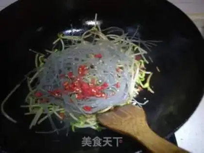 Make A soybean sprouts fan step 7