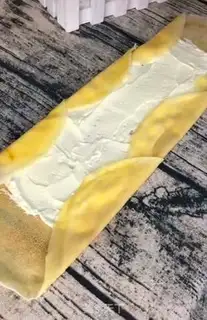 Make Butter towel roll step 4