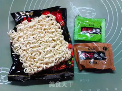 Make Soy sauce, noodle step 4