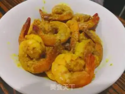 Make Curry shrimp step 3