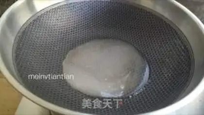 Make Black sesame tofu step 3