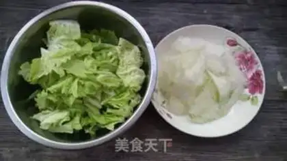 Make Cabbage and tofu step 3