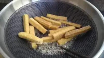 Make Black sesame tofu step 5