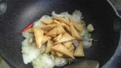 Make Cabbage and tofu step 8
