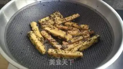 Make Black sesame tofu step 7
