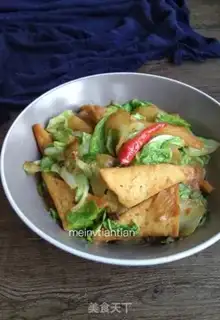 Make Cabbage and tofu step 14