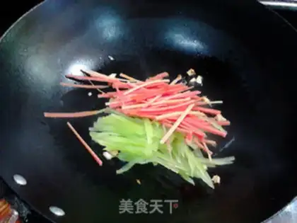 Make Soy sauce, noodle step 12