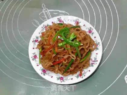Make Soy sauce, noodle step 17