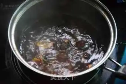 Make Chestnut tofu step 1