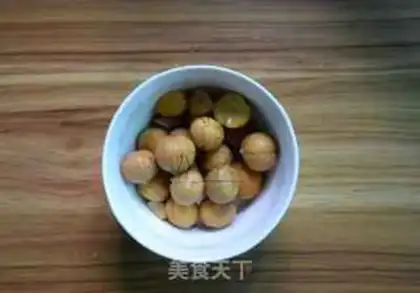 Make Chestnut tofu step 2