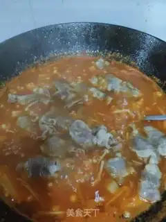 Make Tomato fat cow pot step 7