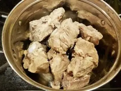 Make Korean pork bone soup step 6