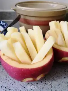 Make Apple fries step 4