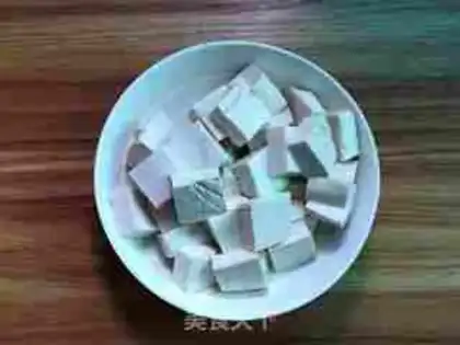 Make Water tofu step 1