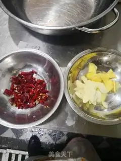 Make Cream rice tofu step 0