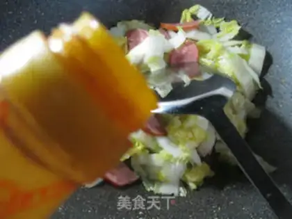 Make Elbow ham and doll food step 5