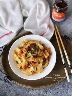 Make Beef butter and cut noodles step 16
