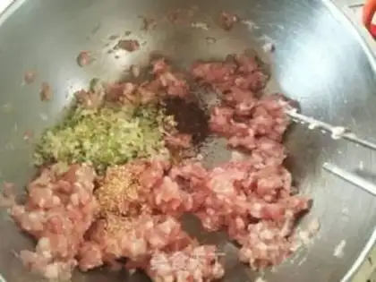 Make Pork radish balls step 3