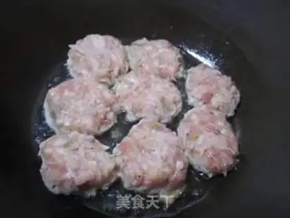 Make Pork radish balls step 8