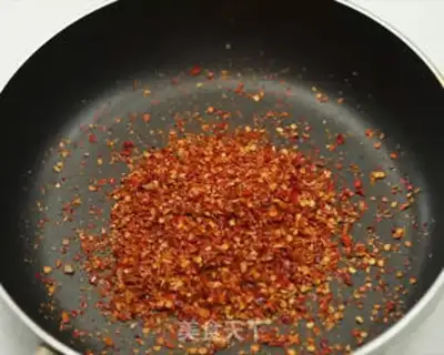 Make Red oil step 1