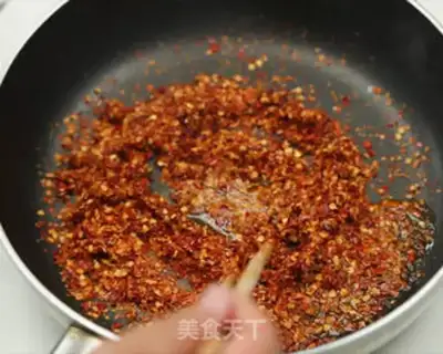 Make Red oil step 2
