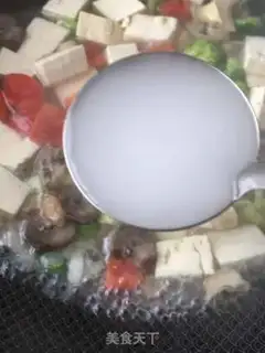 Make Tofu soup step 21