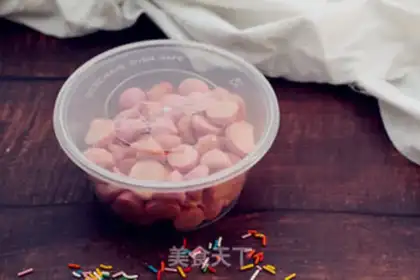 Make Flamingo soybeans step 9