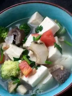 Make Tofu soup step 24