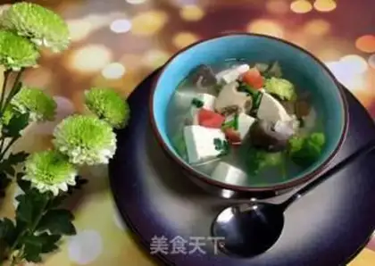 Make Tofu soup step 26