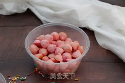 Make Flamingo soybeans step 12