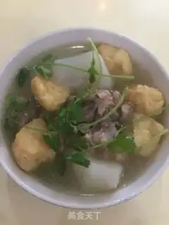 Make ♪ White radish oil tofu dragon bone soup ♪ step 8