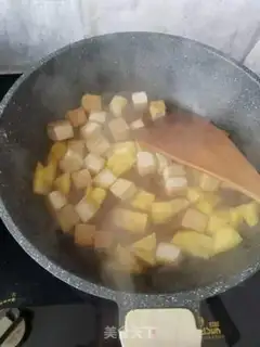Make Pineapple, old tofu step 4