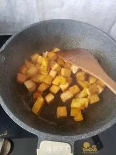 Make Pineapple, old tofu step 5
