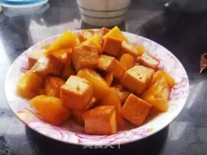 Make Pineapple, old tofu step 6