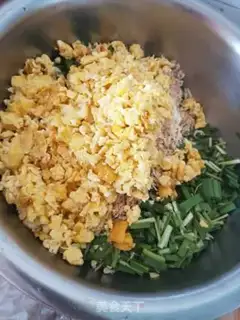 Make Three fresh dumplings step 6