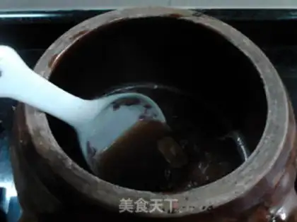 Make The gruel of red dates step 9