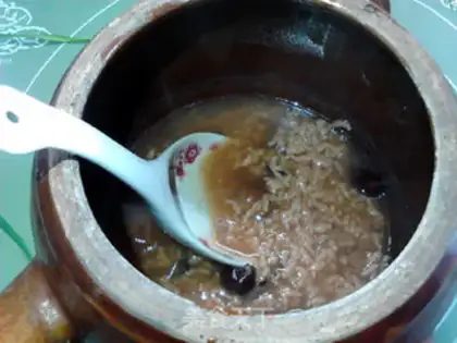Make The gruel of red dates step 12