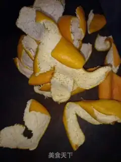 Make Orange skin step 0