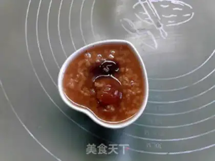 Make The gruel of red dates step 14