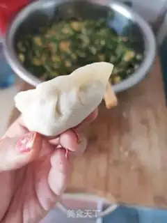 Make Three fresh dumplings step 11