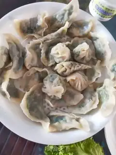 Make Three fresh dumplings step 16