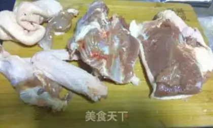 Make Fries and duck step 1
