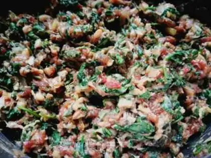 Make The meat dumplings step 8