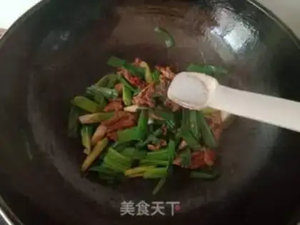 Make Garlic fried meat step 9