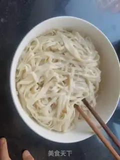 Make Eggplant noodles step 6