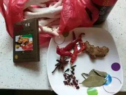 Make Chicken claws step 1