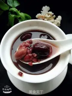 Make The red dates produce porridge step 5