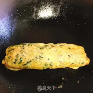 Make Seaweed pine omelet step 7