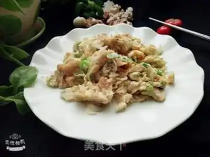 Make Shrimp-skinned fried eggs step 0